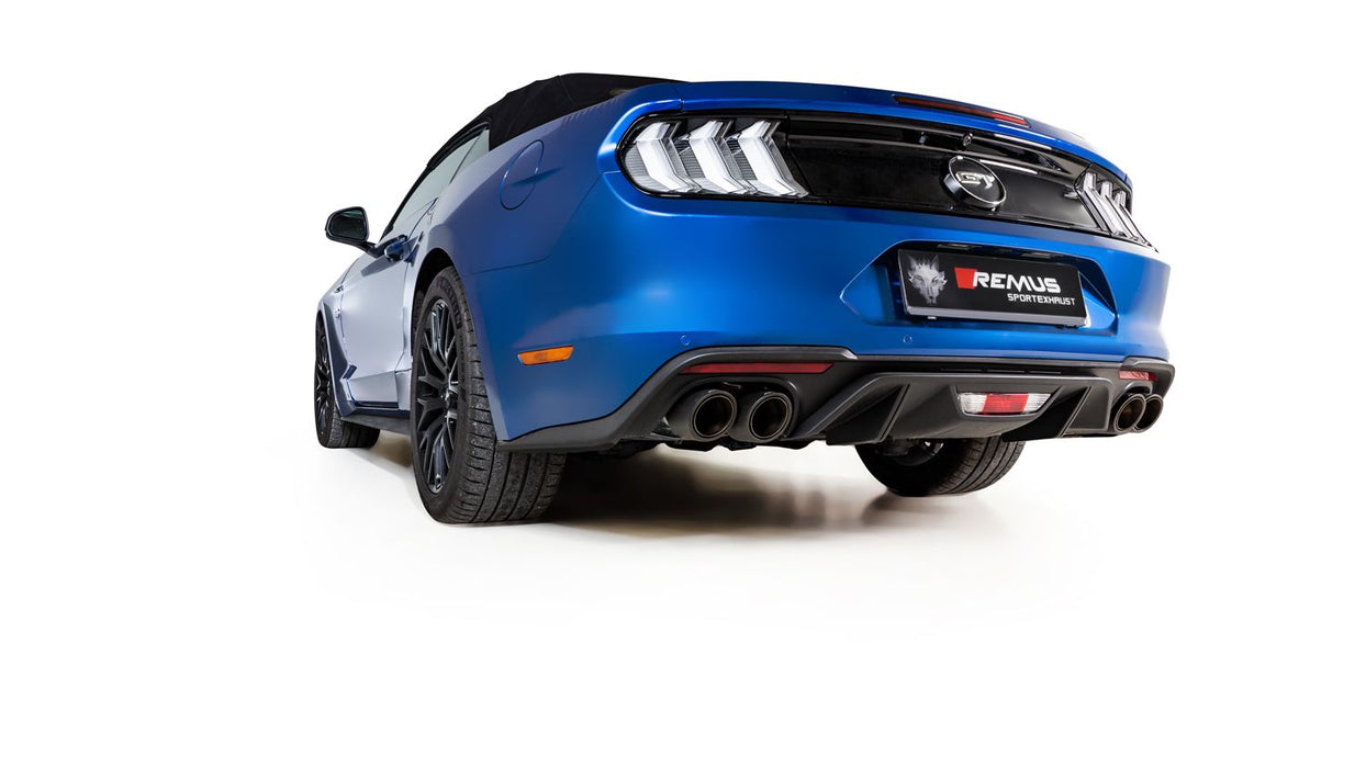 Remus Ford Mustang Facelift Coupe/Convertible 5.0L V8 (17+) Cat-Back Exhaust