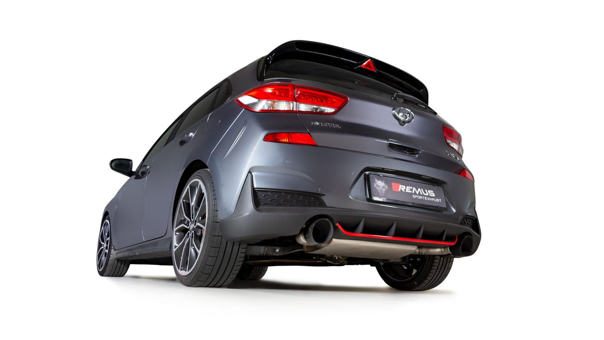 Remus Hyundai i30 N 2.0L Turbo (18+) Racing Non-Resonated Cat-Back Exhaust