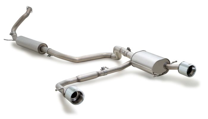 Remus Suzuki Swift (AZ) 1.4L Turbo/1.4L DITC (18+) Cat-Back Exhaust- Black Chrome Tips