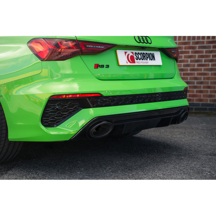 Scorpion Audi RS3 (8Y) Saloon Carbon Fibre Exhaust Tips