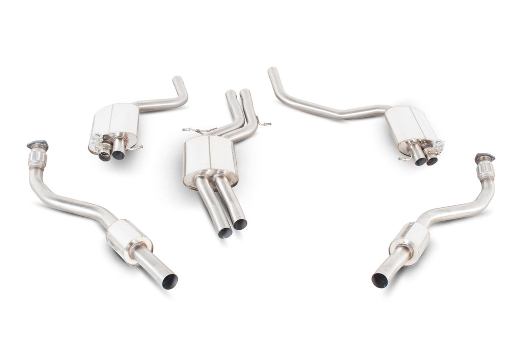 Scorpion Audi RS4 B8 4.2 FSI Quattro Avant/RS5 4.2 V8 Coupe Resonated Cat-back Exhaust