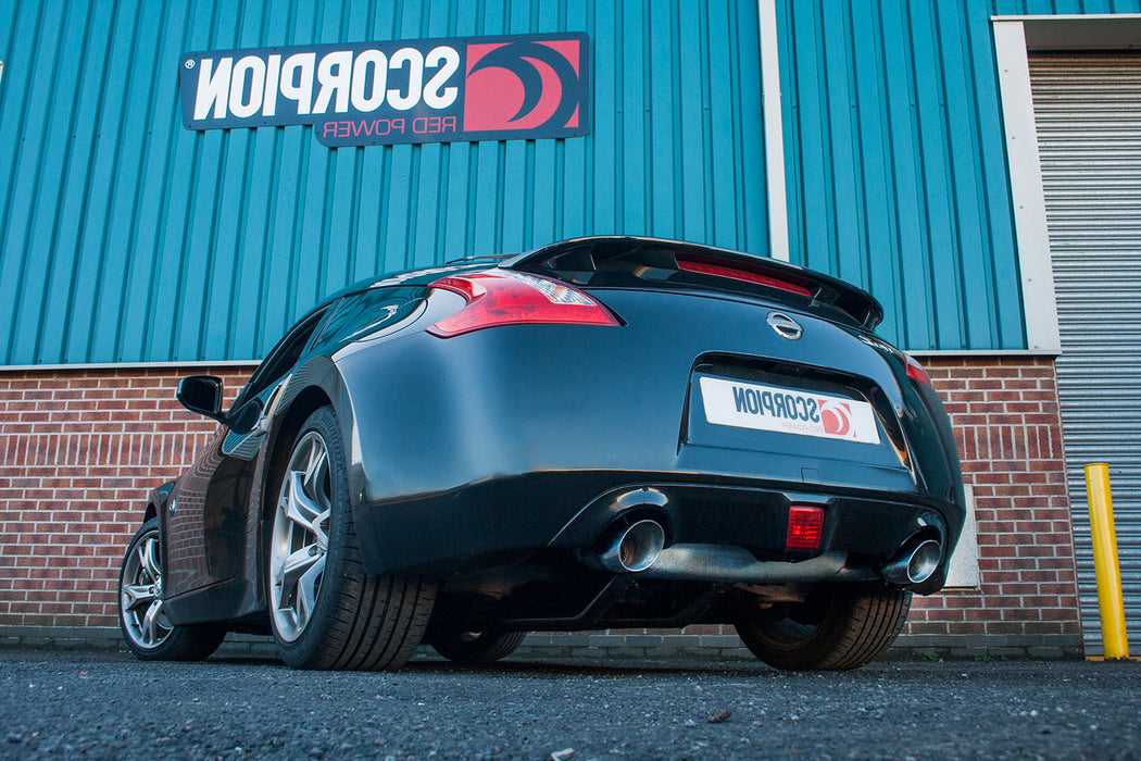 Scorpion Nissan 370Z Non-GPF Model Only Half System Exhaust