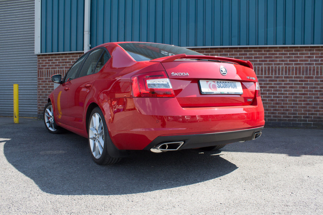 Scorpion Skoda Octavia vRS 2.0 TFSi Cat-back Exhaust