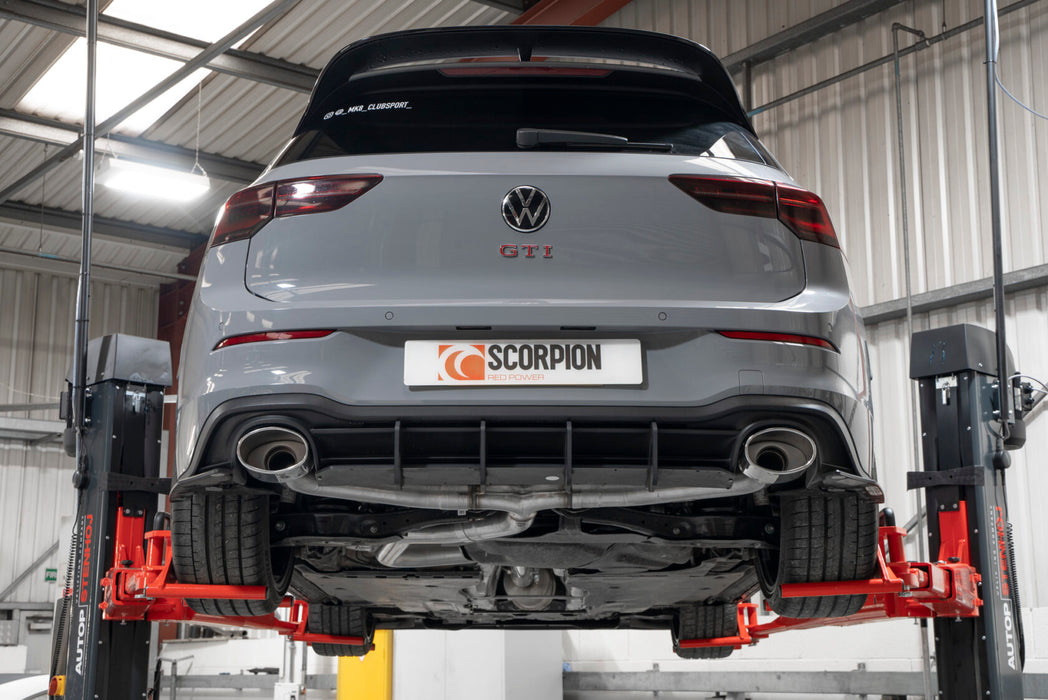 Scorpion Volkswagen Golf Mk8 GTI Clubsport Predator GPF-back Exhaust