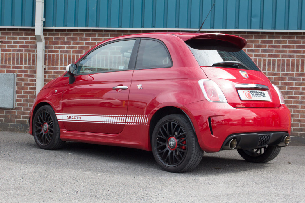 Scorpion Abarth 500/595 1.4 (IHI/Garrett Turbo) Cat-back Exhaust