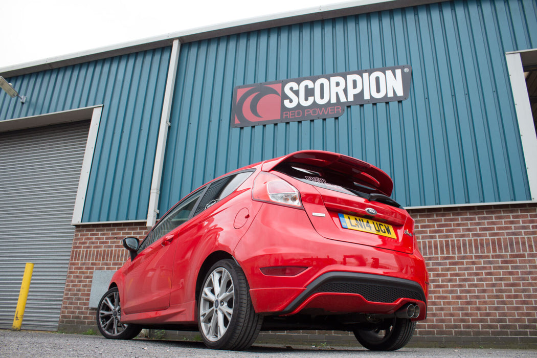 Scorpion Ford Fiesta Ecoboost 1.0T 100,125 & 140 PS Cat-back Exhaust