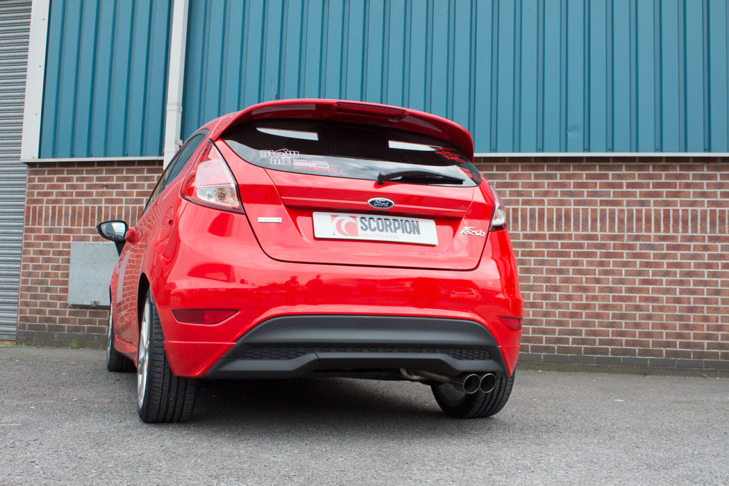 Scorpion Ford Fiesta Ecoboost 1.0T Cat-back Exhaust (Zetec S Rear Valance Required)