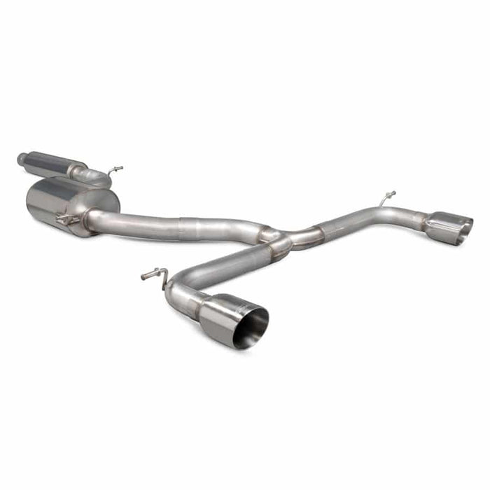 Scorpion Volkswagen Golf MK7.5 GTI Non-GPF Model Only Resonated Cat-back Exhaust